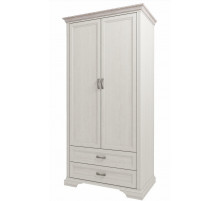 Двухстворчатый шкаф для одежды Монако 2DG2S Двухстворчатый шкаф для одежды Монако 2DG2S