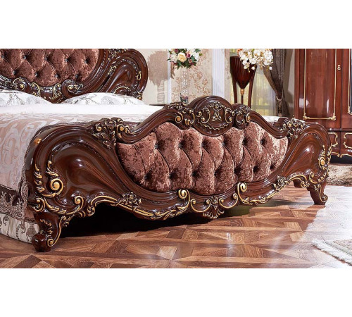 Кровать Элиза Люкс (орех) 1800х2000 Кровать Элиза Люкс (орех) 1800х2000