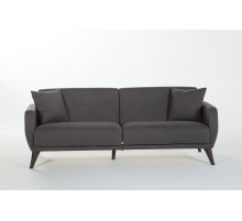 Трехместный Диван-кровать Flexy Флекси (темно-серый) Трехместный Диван-кровать Flexy Флекси (темно-серый)