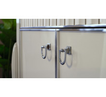 Двухдверная витрина для посуды Gravita (Гравита) GRAV-13 слоновая кость Двухдверная витрина для посуды Gravita (Гравита) GRAV-13 слоновая кость