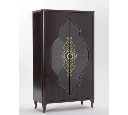 Шкаф витрина 2-х дверная Легенда LEGN-13 венге Шкаф витрина 2-х дверная Легенда LEGN-13 венге