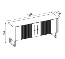 Буфет Миранте (Mirante) MINT-10 Буфет Миранте (Mirante) MINT-10