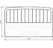 Кровать Песаро (PESARO) 160х200 PESR-26-160
