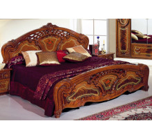 Двуспальная кровать Роза (орех)  Двуспальная кровать Роза (орех)