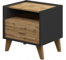 Тумба прикроватная Сканди МН-036-28(графит)