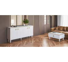 Журнальный столик Лоренсо МН-043-38 белый Журнальный столик Лоренсо МН-043-38 белый