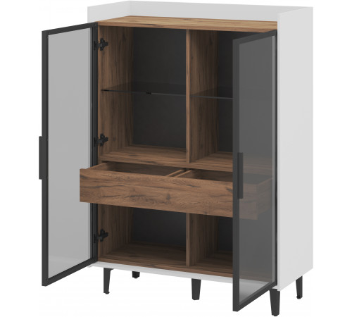 Шкаф комбинированный Модена МН-048-23 Шкаф комбинированный Модена МН-048-23