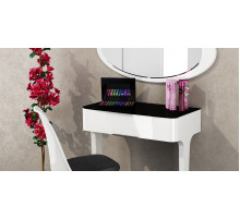 Пристенный туалетный столик с выдвижным ящиком в спальню Верона МН-024-07 Пристенный туалетный столик с выдвижным ящиком в спальню Верона МН-024-07