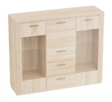 Широкий комод с баром для гостиной Элана  Широкий комод с баром для гостиной Элана