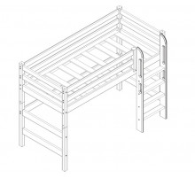 Детская кровать-чердак Соня Вариант-5 Детская кровать-чердак Соня Вариант-5