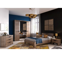 Спальный гарнитур Соренто Дуб Стирлинг композиция 1 Спальный гарнитур Соренто Дуб Стирлинг композиция 1