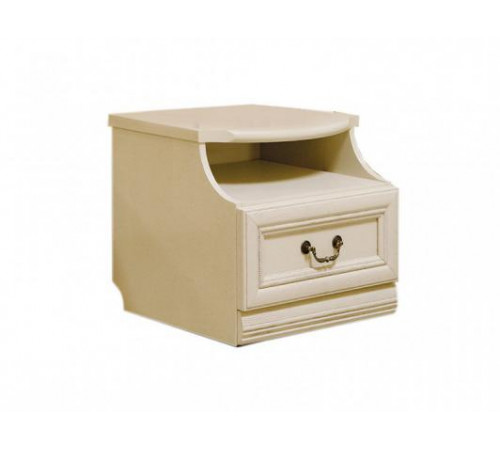 Тумба прикроватная Нинель ММ-167-03 (белая эмаль) Тумба прикроватная Нинель ММ-167-03 (белая эмаль)