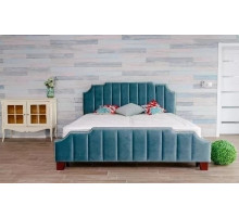 Односпальная кровать Форсайт MUR-IK-FORS с мягкой спинкой