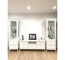 Шкаф-витрина для посуды Римини MUR-118-11 одностворчатый Шкаф-витрина для посуды Римини MUR-118-11 одностворчатый