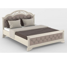 Односпальная кровать Венеция MUR-101-01 с каретной стяжкой Односпальная кровать Венеция MUR-101-01 с каретной стяжкой